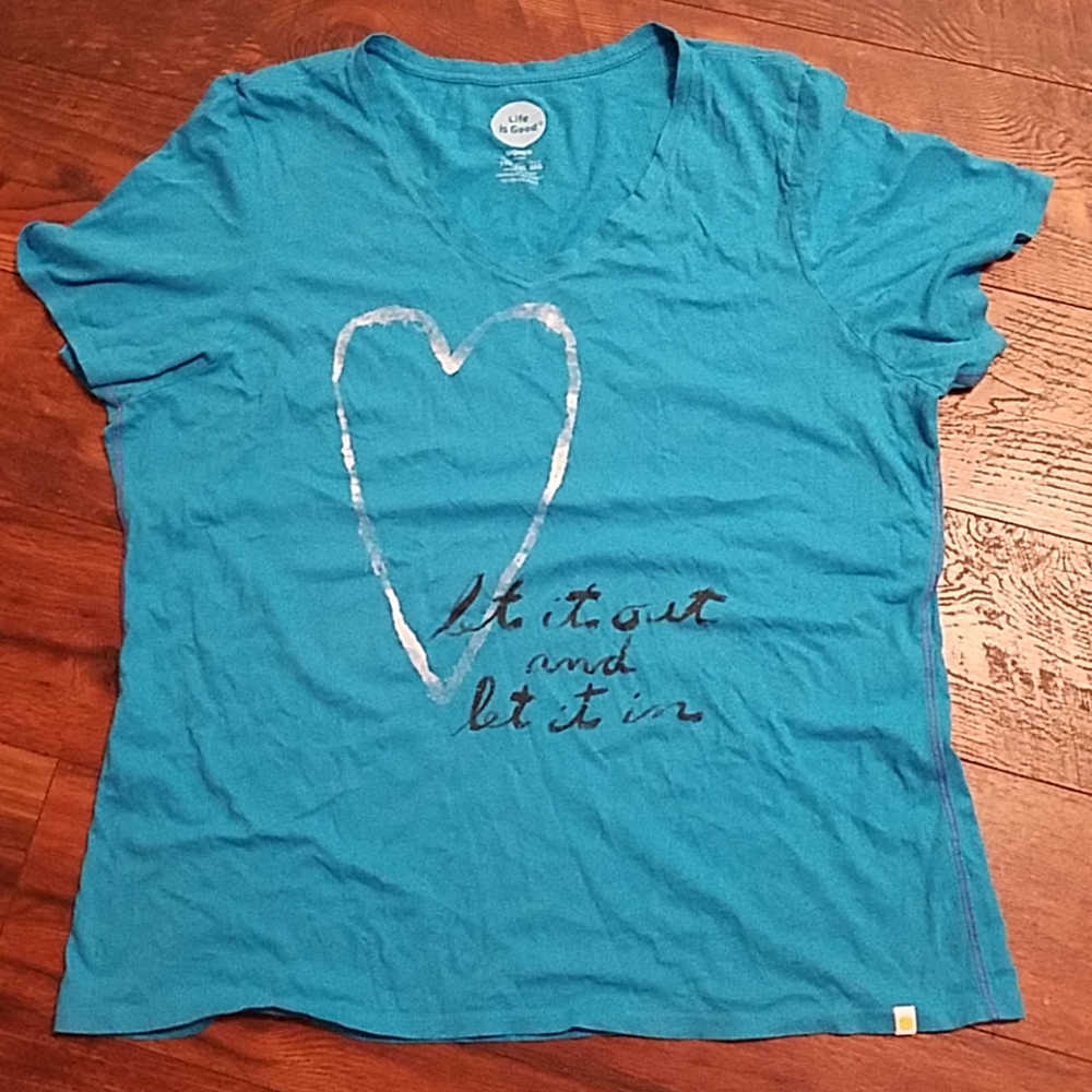 Life is Good t- shirt.
